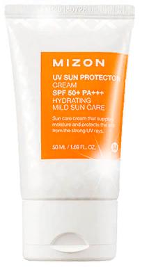 Крем для лица солнцезащитный с бета-глюканом UV Sun Protector Cream SPF50+ PA+++, 50мл Mizon