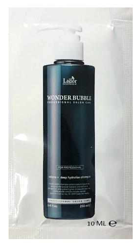 Шампунь для волос увлажняющий Wonder Bubble Shampoo, 10мл Lador