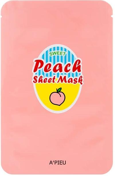Маска тканевая для лица Peach And Yogurt Sheet Mask, 23г A'Pieu