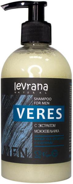 Шампунь для волос мужской Verec с экстракт можжевельника, 300мл Levrana