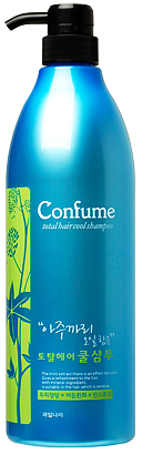 Шампунь для волос c экстрактом мяты Confume Total Hair Cool Shampoo, 950мл Welcos