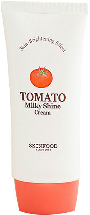 Крем для лица отбеливающий с экстрактом томата Tomato Milky Shine Cream Skinfood