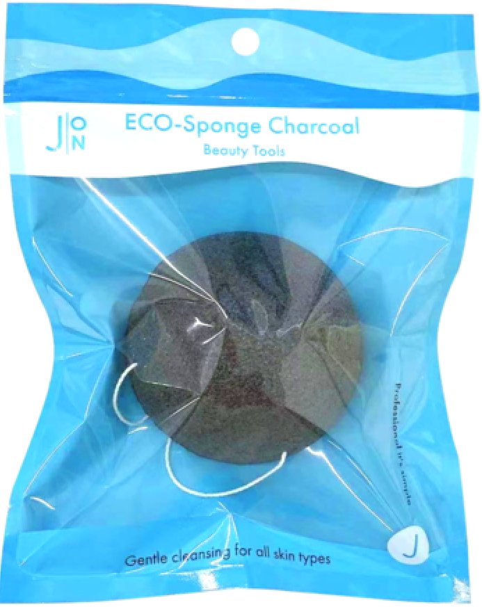 Спонж конняку Eco-Sponge Charcoal J:ON