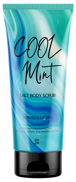 Скраб для тела антицеллюлитный Cool Mint Salt Body Scrub, 250г J:ON