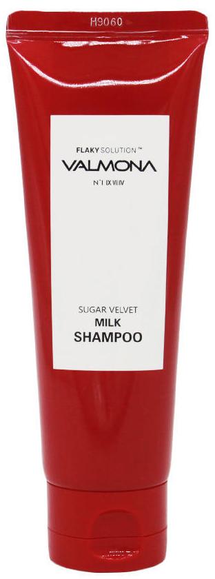 Шампунь для волос с экстрактом ягод и молоком Valmona Sugar Velvet Milk Nutrient, 100мл Evas