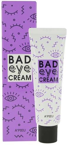 Крем для лица и кожи вокруг глаз Bad Eye Cream For Face, 50г A'Pieu