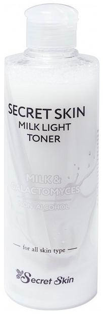 Тонер для лица молочный Milk Light Toner Secret Skin