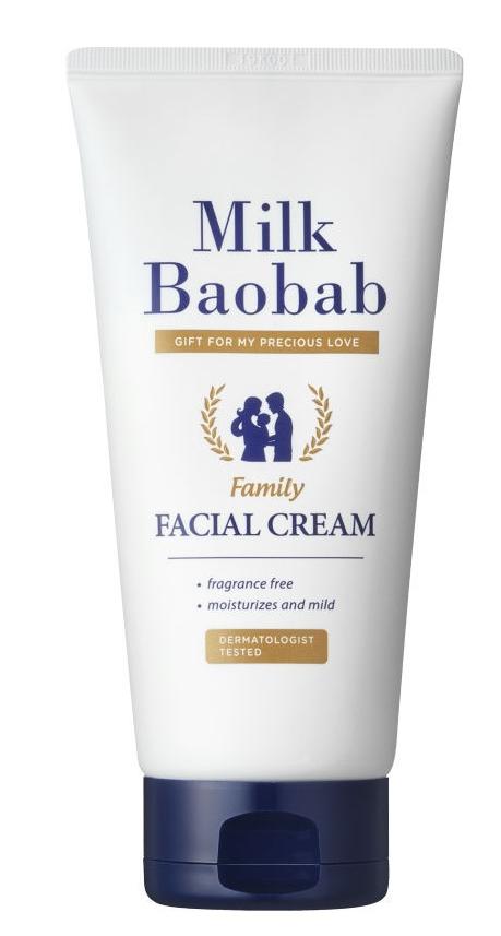 Крем для лица Family Facial Cream, 160г Milk Baobab