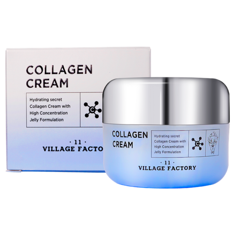Крем для лица увлажняющий с коллагеном Collagen Cream, 50мл Village 11 Factory
