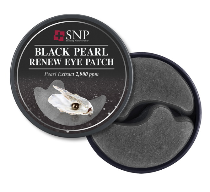 Патчи для глаз гидрогелевые Black Pearl Renew Eye Patch SNP