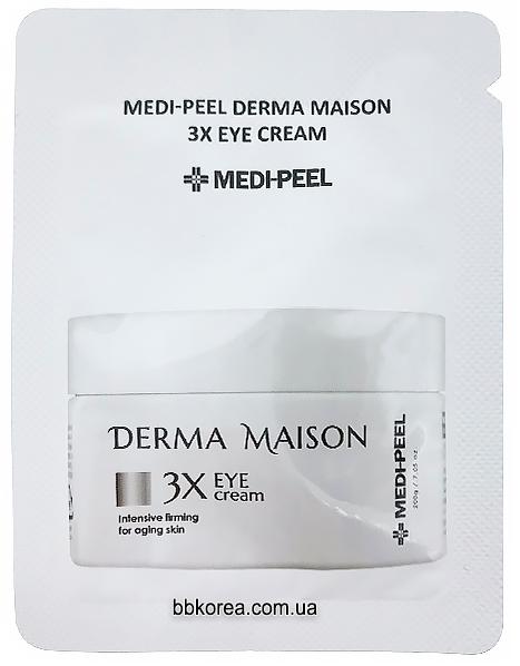 Крем для век со стволовыми клетками и пептидами Derma Maison 3x Eye Cream MEDI-PEEL