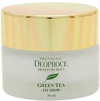 Крем для век увлажняющий с экстрактом зеленого чая Premium Greentea Total Solution Eye Crea, 30 мл Deoproce