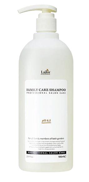 Шампунь для волос для всей семьи с чайным деревом Family Care Shampoo, 900мл Lador