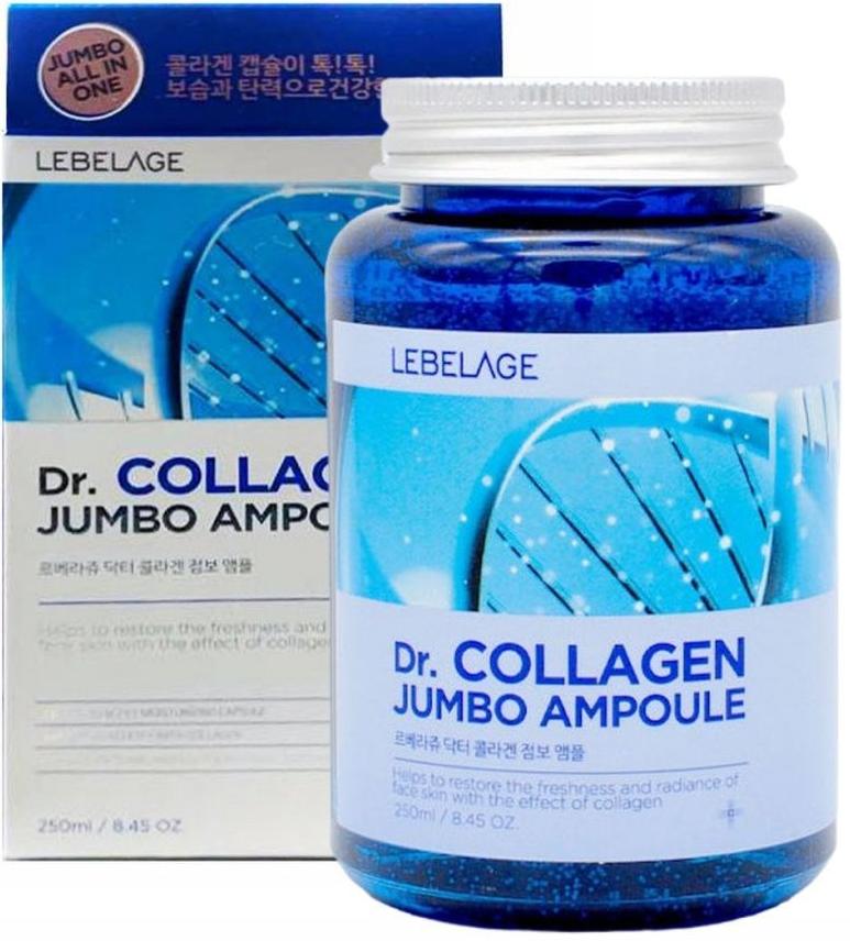 Сыворотка ампульная увлажняющая Collagen Hyaluronic Jumbo Ampoule, 250 мл Lebelage