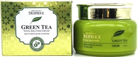 Крем на основе зеленого чая Premium Greentea Total Solution Cream, 100мл Deoproce