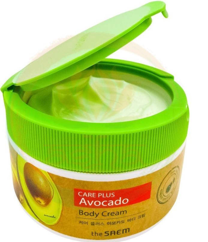 Крем для тела с экстрактом авокадо Care Plus Avocado Body Cream The Saem