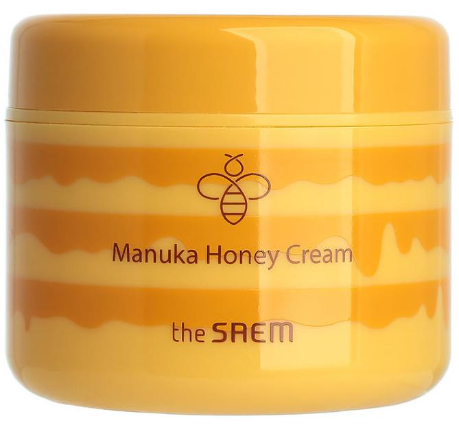 Крем для лица с экстрактом меда Care Plus Manuka Honey Cream, 100мл The Saem