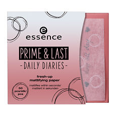 Салфетки матирующие Prime & Last Daily Diaries 50шт. Essence