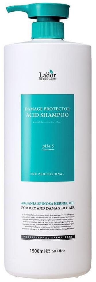 Шампунь для волос с аргановым маслом Damaged Protector Acid Shampoo, 1500 мл Lador