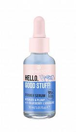 Сыворотка-праймер для лица Hello, Good Stuff! Primer Serum Hydrate & Plump, 30мл Essence
