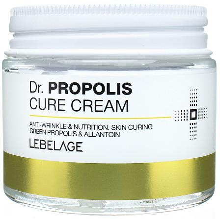 Крем для лица с зеленым прополисом Dr.Propolis Cure Cream, 70мл Lebelage
