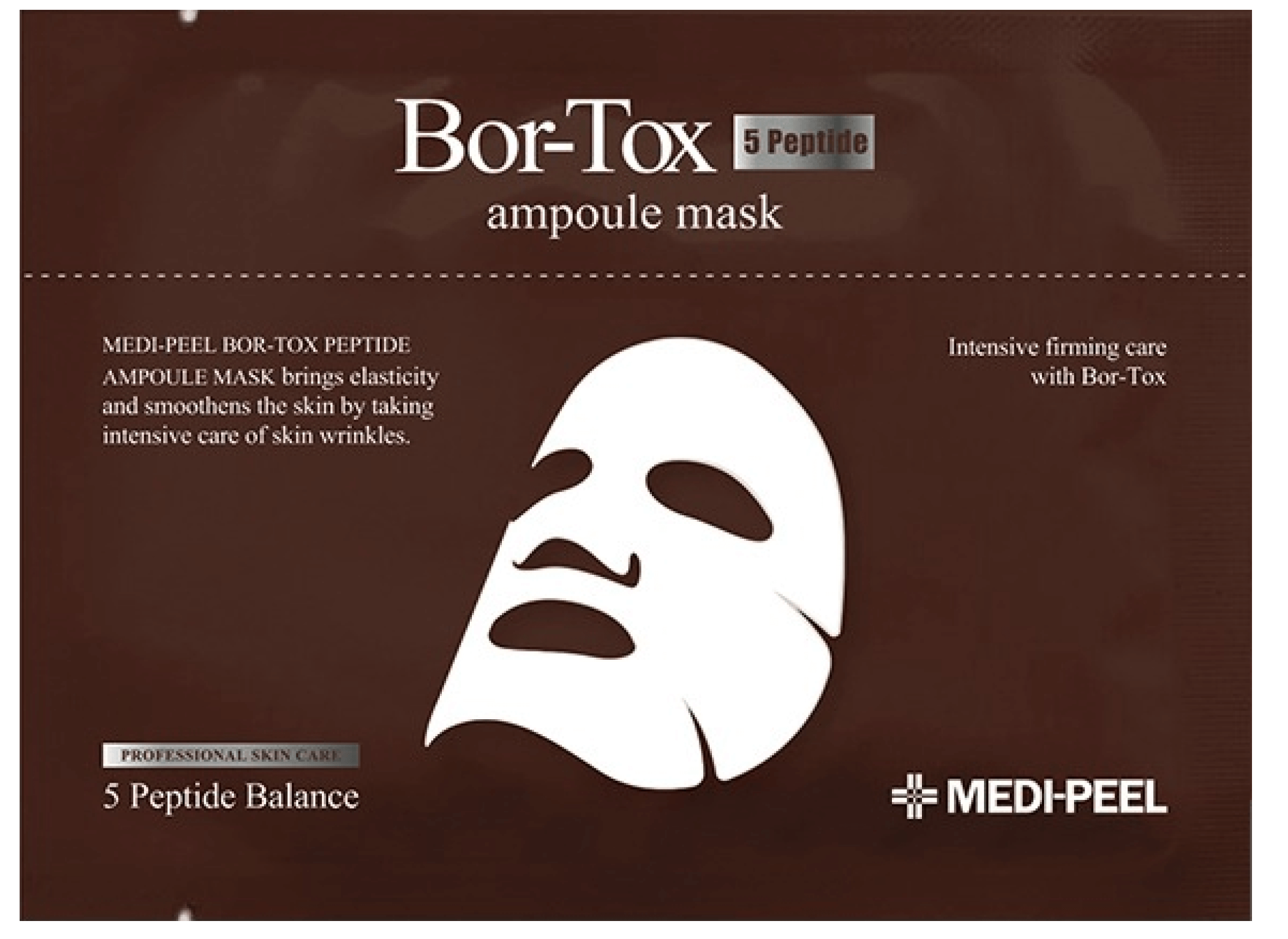 Маска для лица Bor-Tox 5 Peptide Ampoule Mask, 30мл MEDI-PEEL