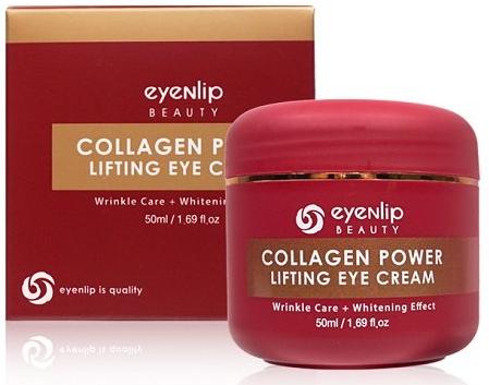 Крем для глаз с лифтинг эффектом Collagen Power Lifting Eye Cream, 50мл Eyenlip