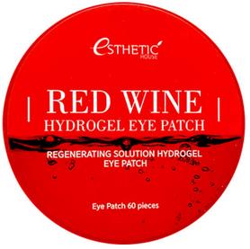Патчи для глаз гидрогелевые с экстрактом красного вина Red Wine Hydrogel Eye Patch Esthetic House