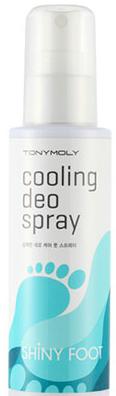 Спрей для ног дезодорирующий Shiny Foot Cooling Deo Spray Tony Moly
