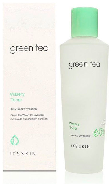 Тонер увлажняющий с экстрактом зеленого чая Green Tea Watery Toner, 150мл It's Skin