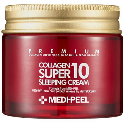 Крем для лица с коллагеном ночной Collagen Super10 Sleeping Cream, 70мл MEDI-PEEL