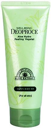 Пилинг-гель для лица с экстрактом алое Well Being Aloe Hydro Peeling Vegetal, 170г Deoproce