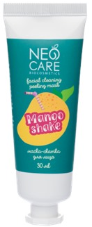 Маска скатка для лица Mango Shake, 30мл Neo Care