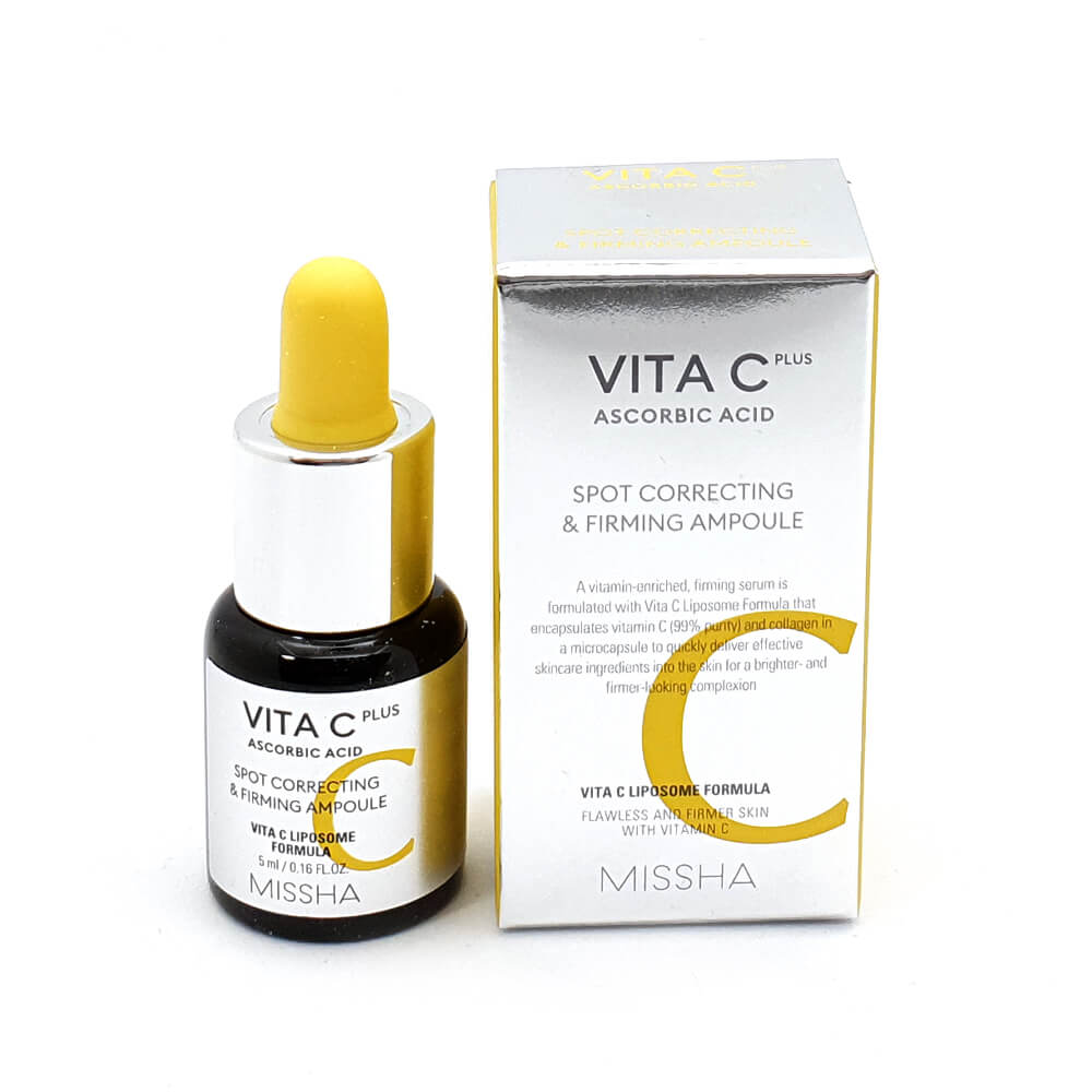 Сыворотка для лица с витамином С Vita C Plus Spot Correcting & Firming Ampoule, 30мл Missha
