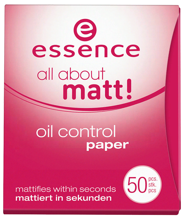 Салфетки матирующие All About Matt! Oil Control Paper, 50шт. Essence