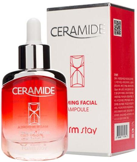 Сыворотка укрепляющая ампульная для лица с керамидами Ceramide Firming Facial Ampoule, 35мл FarmStay