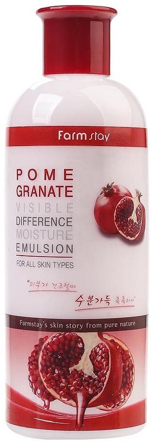Эмульсия увлажняющая с гранатом Pomegranate Visible Difference Emulsion, 350мл FarmStay