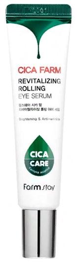 Сыворотка для кожи вокруг глаз с центеллой азиатской Cica Farm Revitalizing Rolling Eye Serum, 25мл FarmStay