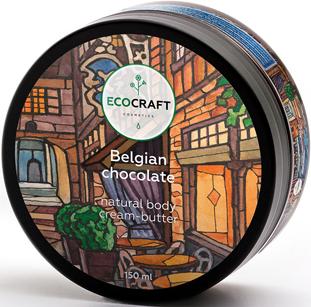 Крем-масло для тела "Бельгийский шоколад", 150г Ecocraft