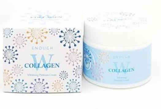 Крем для лица  осветляющий W Collagen Whitening Essential Cream, 50мл Enough
