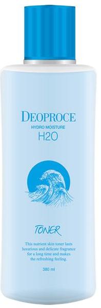 Тонер для лица Hydro Moisture H2O Toner, 380мл Deoproce