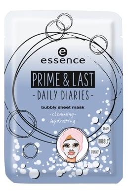 Маска для лица пенная Prime & Last Daily Diaries Bubbly Sheet Mask Essence