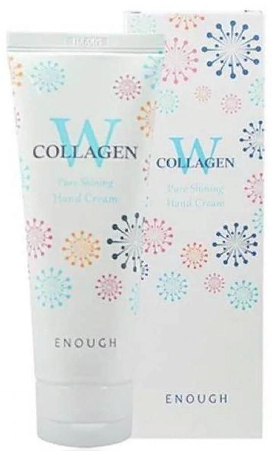 Крем для рук W Collagen Pure Shining Hand Cream, 100мл	 Enough