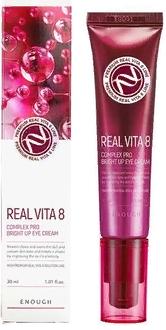 Крем для век Premium Real Vita 8 Complex Pro Bright Up Eye Cream, 30мл Enough