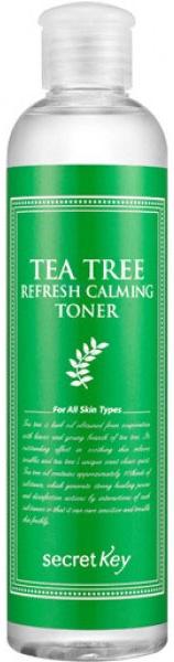 Тонер для лица с экстрактом чайного дерева Tea Tree Refresh Calming Toner, 248мл Secret Key