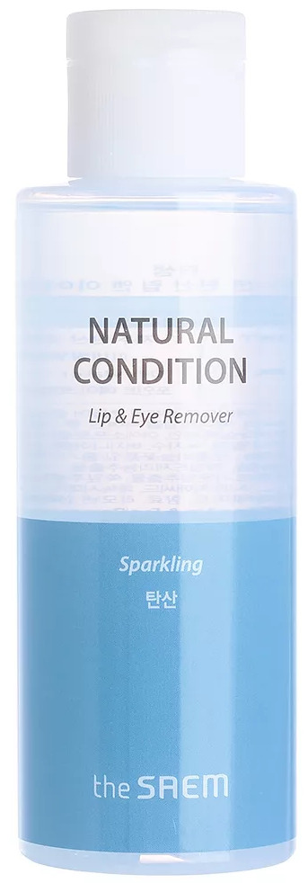 Средство двухфазное для снятия макияжа Natural Condition Sparkling Lip & Eye Remover, 155мл The Saem