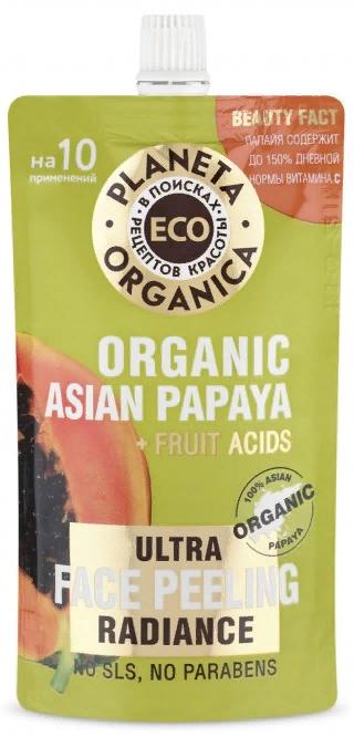 Пилинг для лица "Organic Asian Papaya", 100мл Planeta Organica