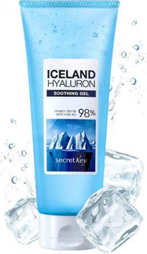  Гель для тела увлажняющий с гиалуроновой кислотой Iceland Hyaluron Soothing Gel Secret Key