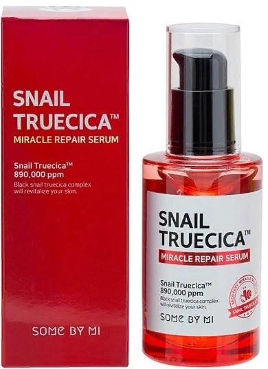 Сыворотка для лица с улиточным муцином Snail Truecica Miracle Repair Serum, 50мл Some by mi