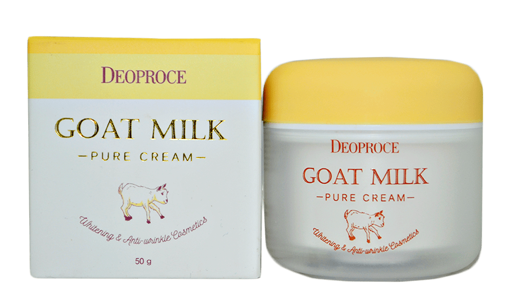 Крем для лица антивозрастной с экстрактом козьего молока Goat Milk Pure Cream, 50г Deoproce